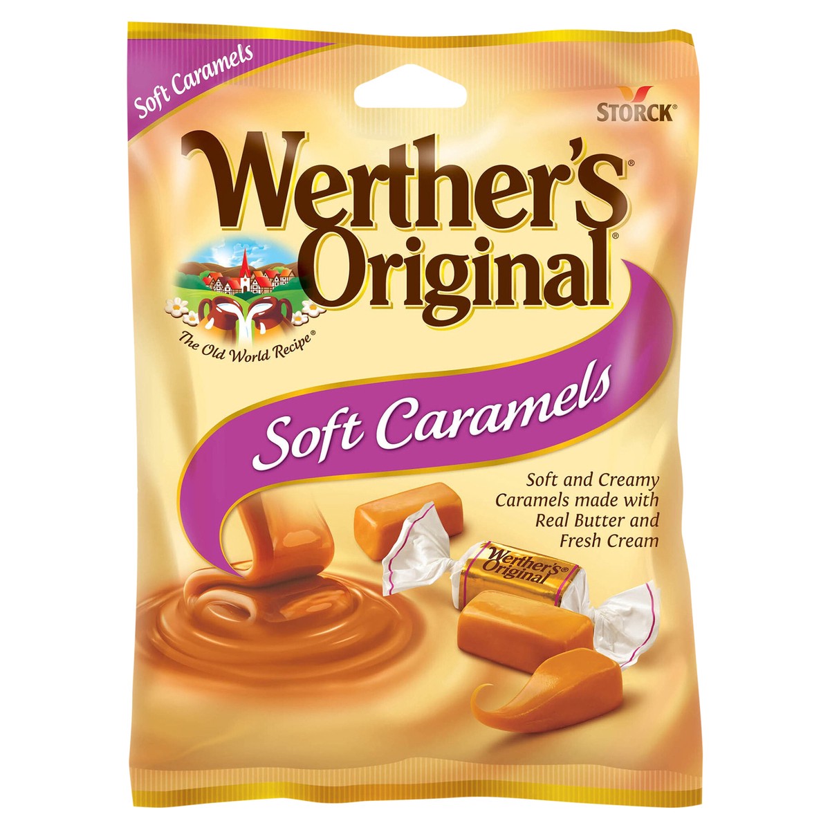 Werther's Original Soft Caramel Candy (2.22 Oz) - Papaya Express