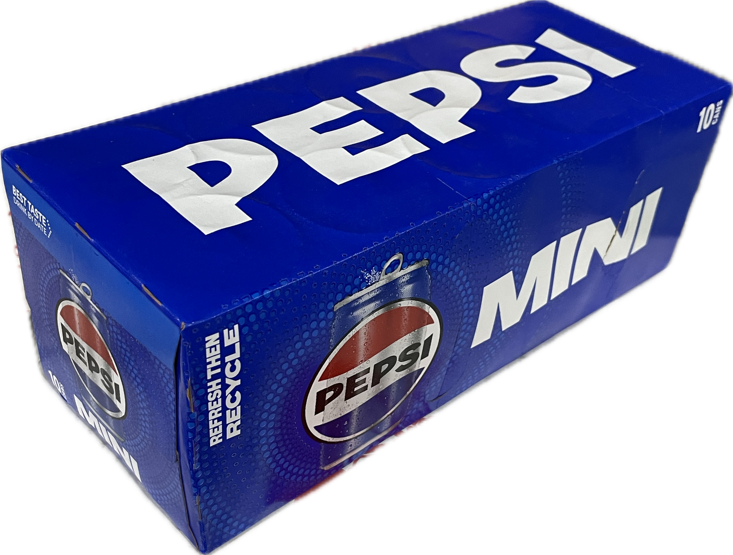 PEPSI MINI CANS 10 CT - Papaya Express