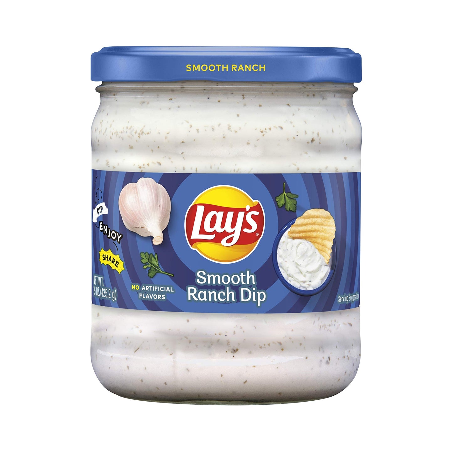 Lay's Smooth Ranch Dip (15 oz) - Papaya Express
