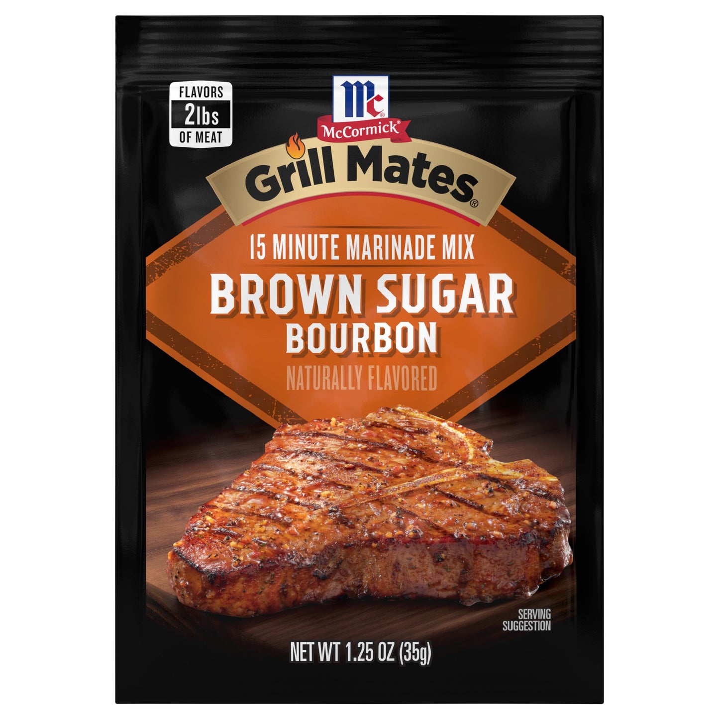 McCormick Grill Mates Brown Sugar Bourbon Marinade Mix (1.25OZ) - Papaya Express