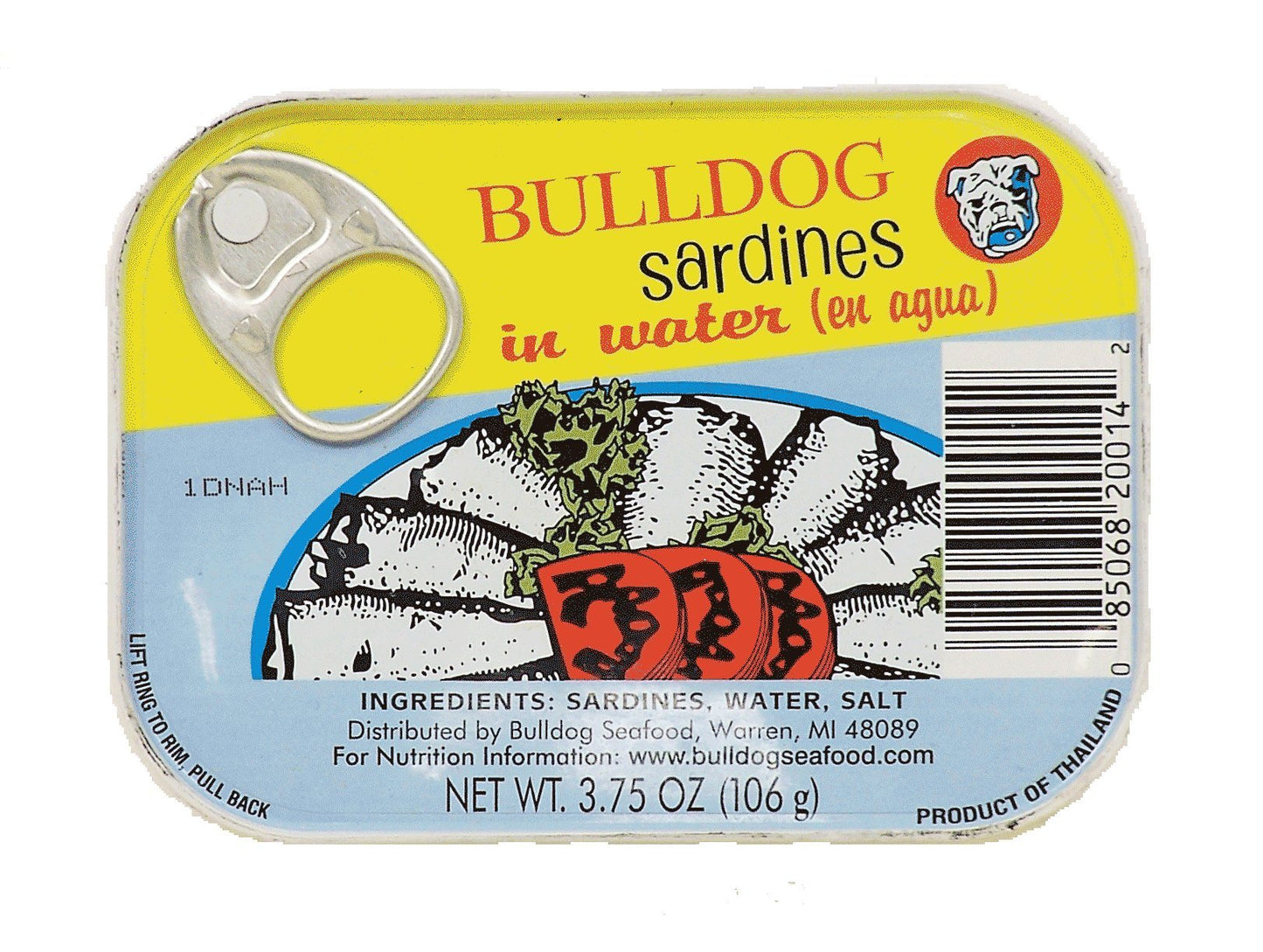 Bulldog Sardine in Water (106g) - Papaya Express