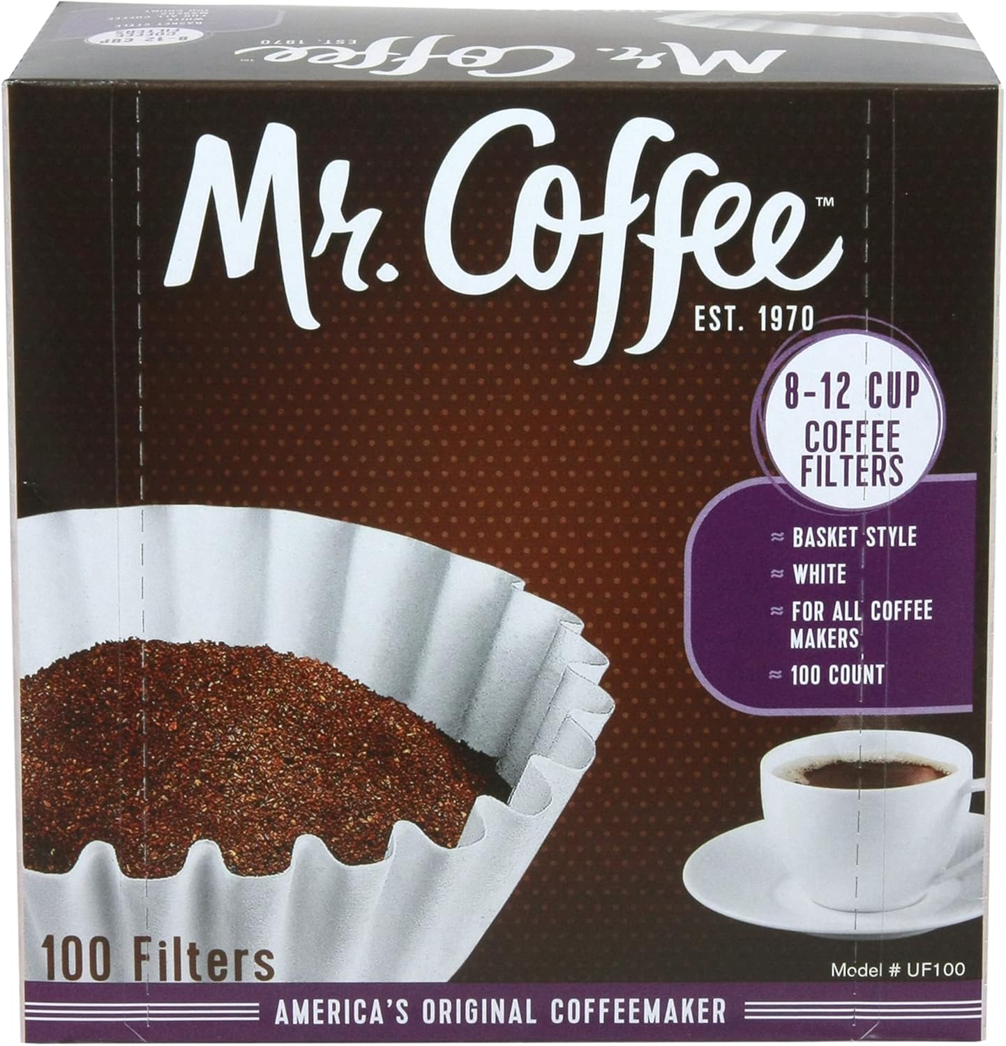 Mr. Coffee 8-12 Coffee Filters (3.6 oz) - Papaya Express