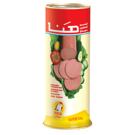 Hana Chicken Luncheon Meat (830g) - Papaya Express
