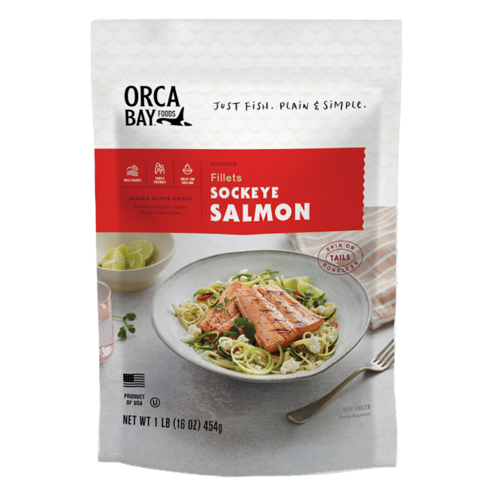 Orca Bay Soceye Salmon (1lb) Bag - Papaya Express