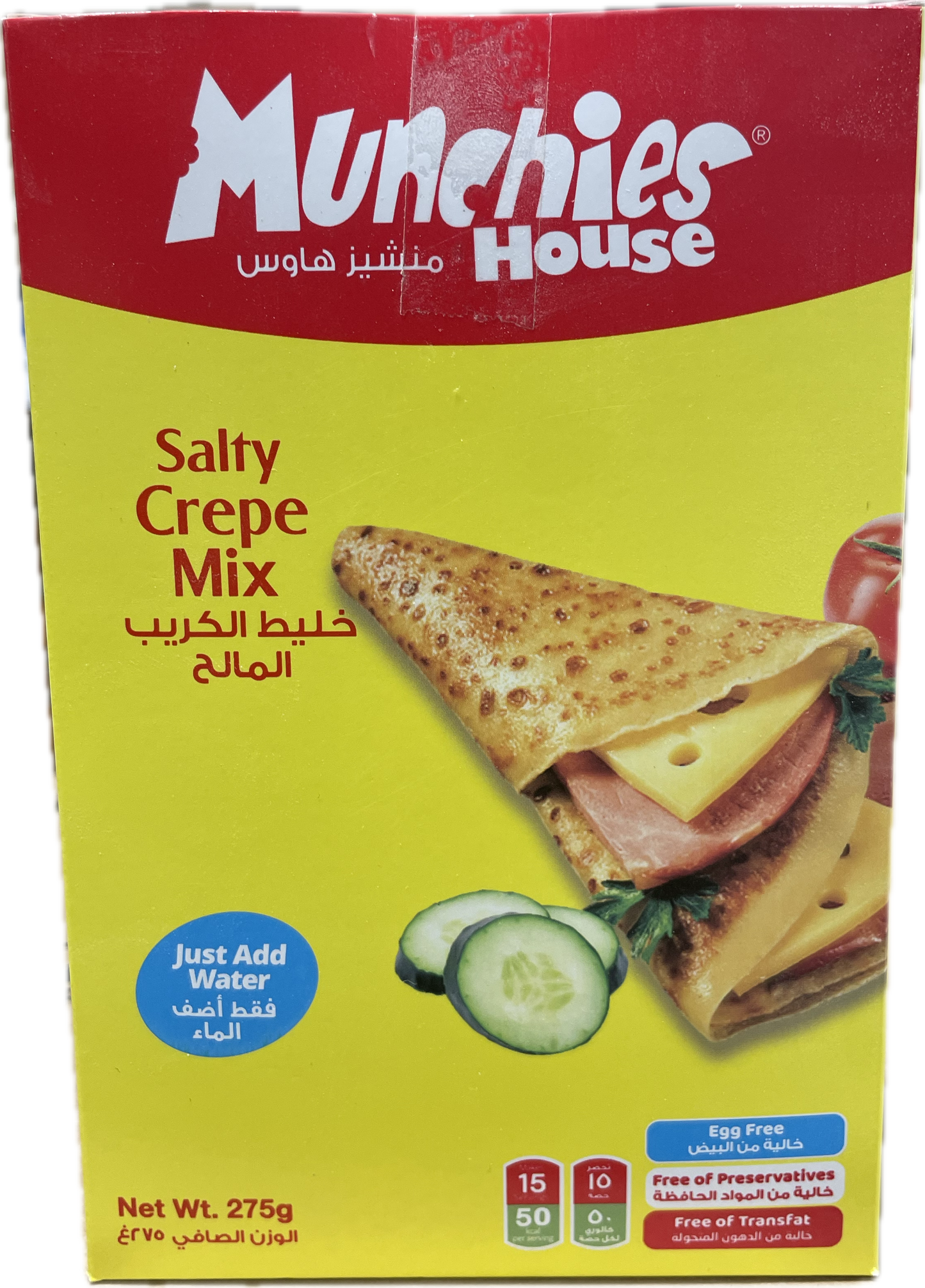 Munchies Salty Crepe Complete Mix (275 G) - Papaya Express