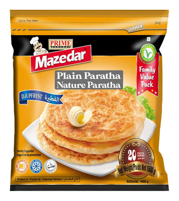 Mazedar Family Plain Paratha (20PCS) - Papaya Express