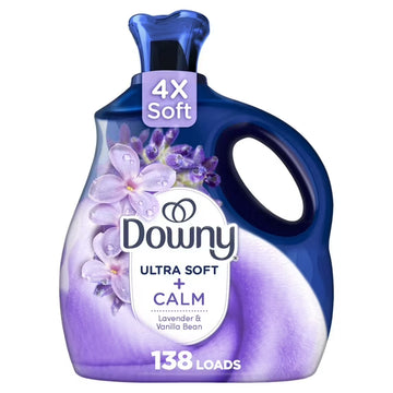 Downy Ultra Soft Liquid Fabric Softener Calm Lavender & Vanilla Bean (93 Fl oz) - Papaya Express