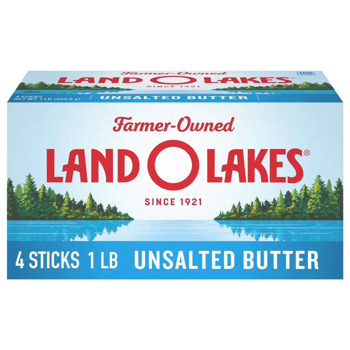 Land O Lakes Unsalted Butter Sticks 4 Count (16 ounces) - Papaya Express