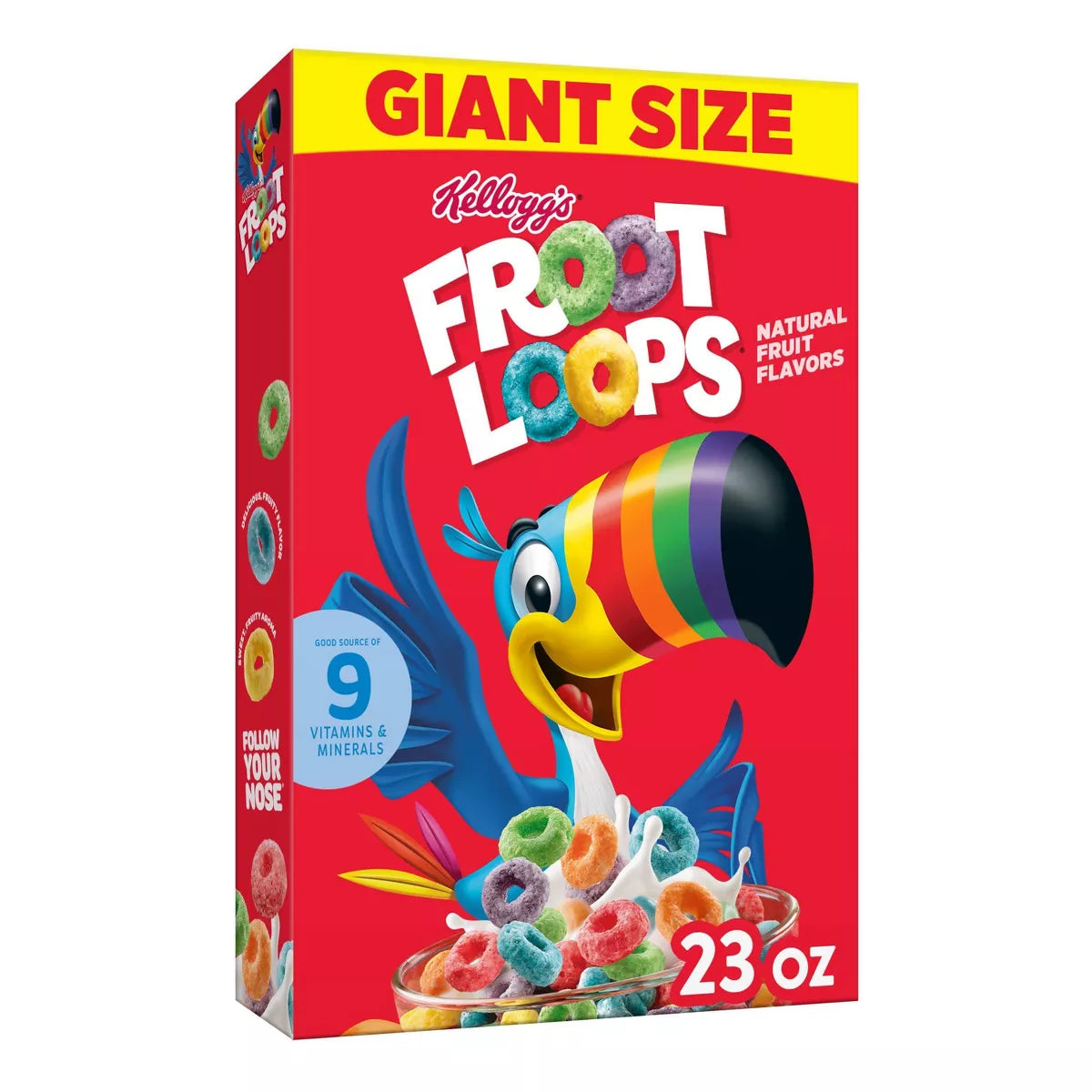 Kellogg's Froot Loops Giant Size (23 oz) - Papaya Express