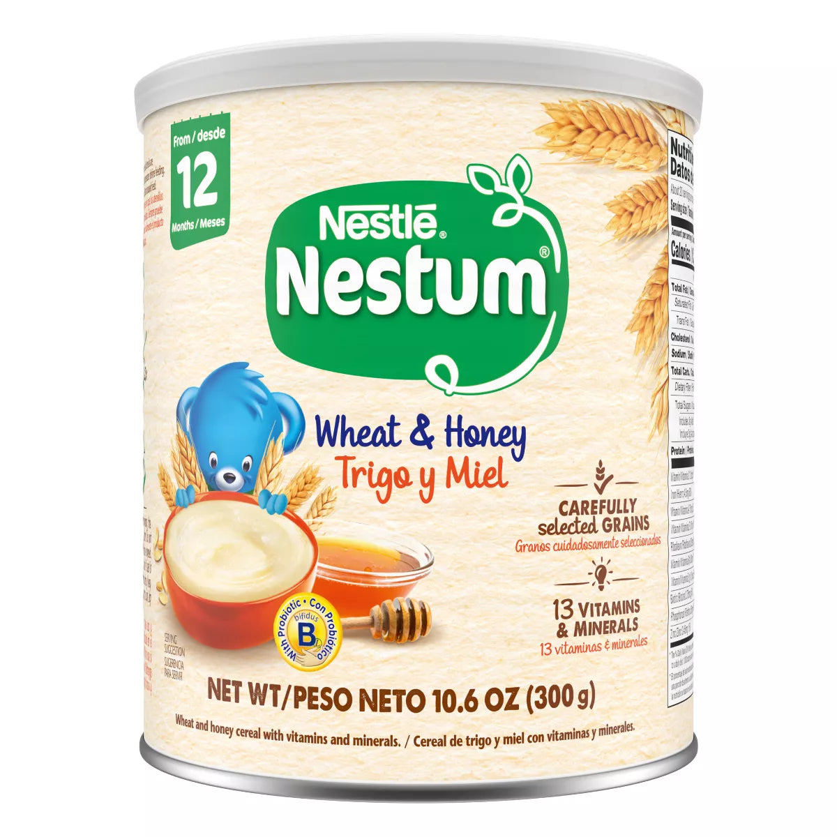 Nestle Nestum Wheat and Honey Baby Cereals (10.6 oz) - Papaya Express