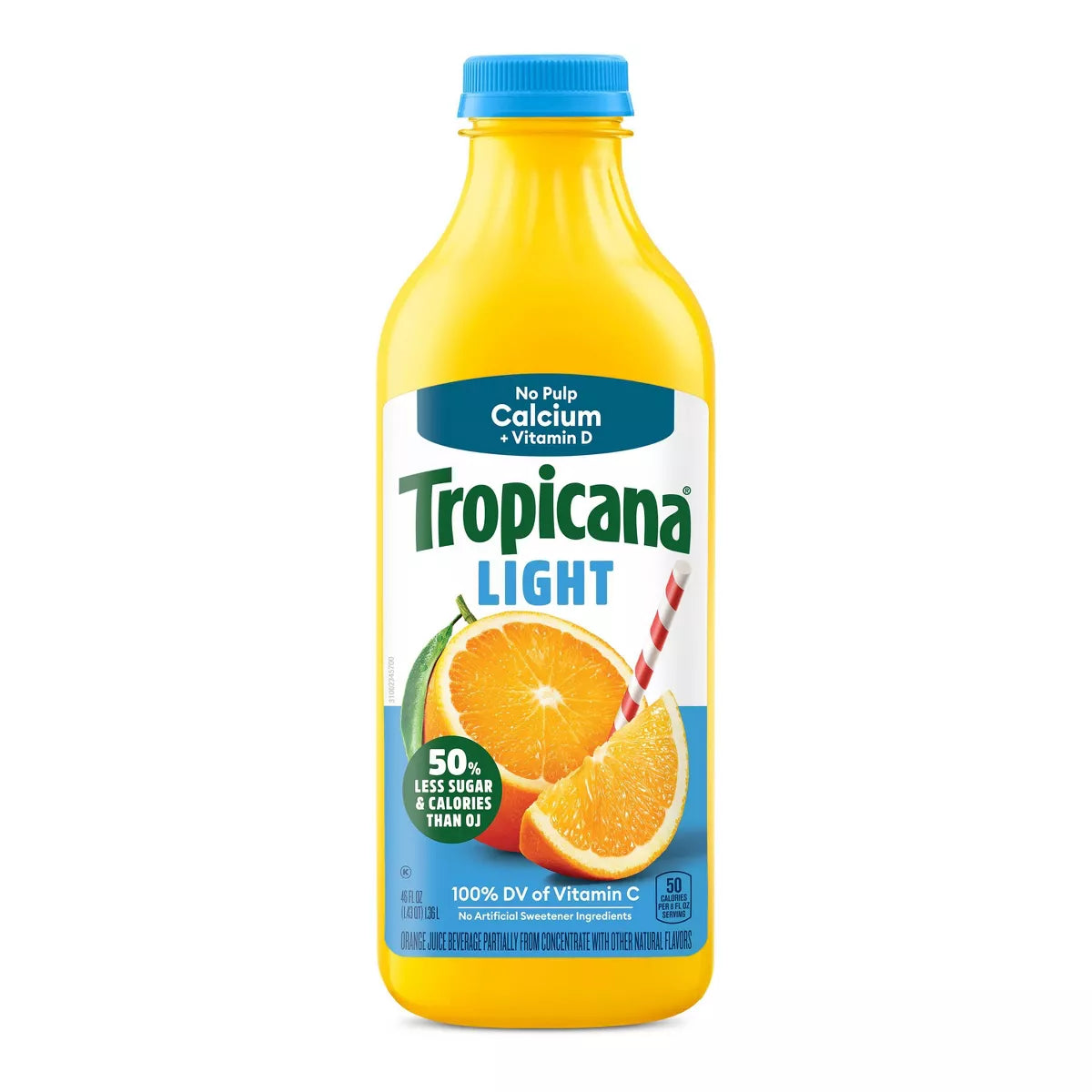 Tropicana Pure Premium Light No Pulp With Calcium (46 oz) - Papaya Express