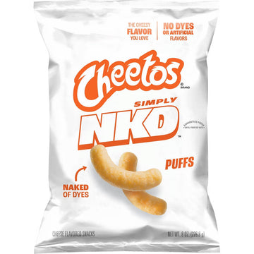 Cheetos Simply NKD Puffs Chips (8oz) - Papaya Express