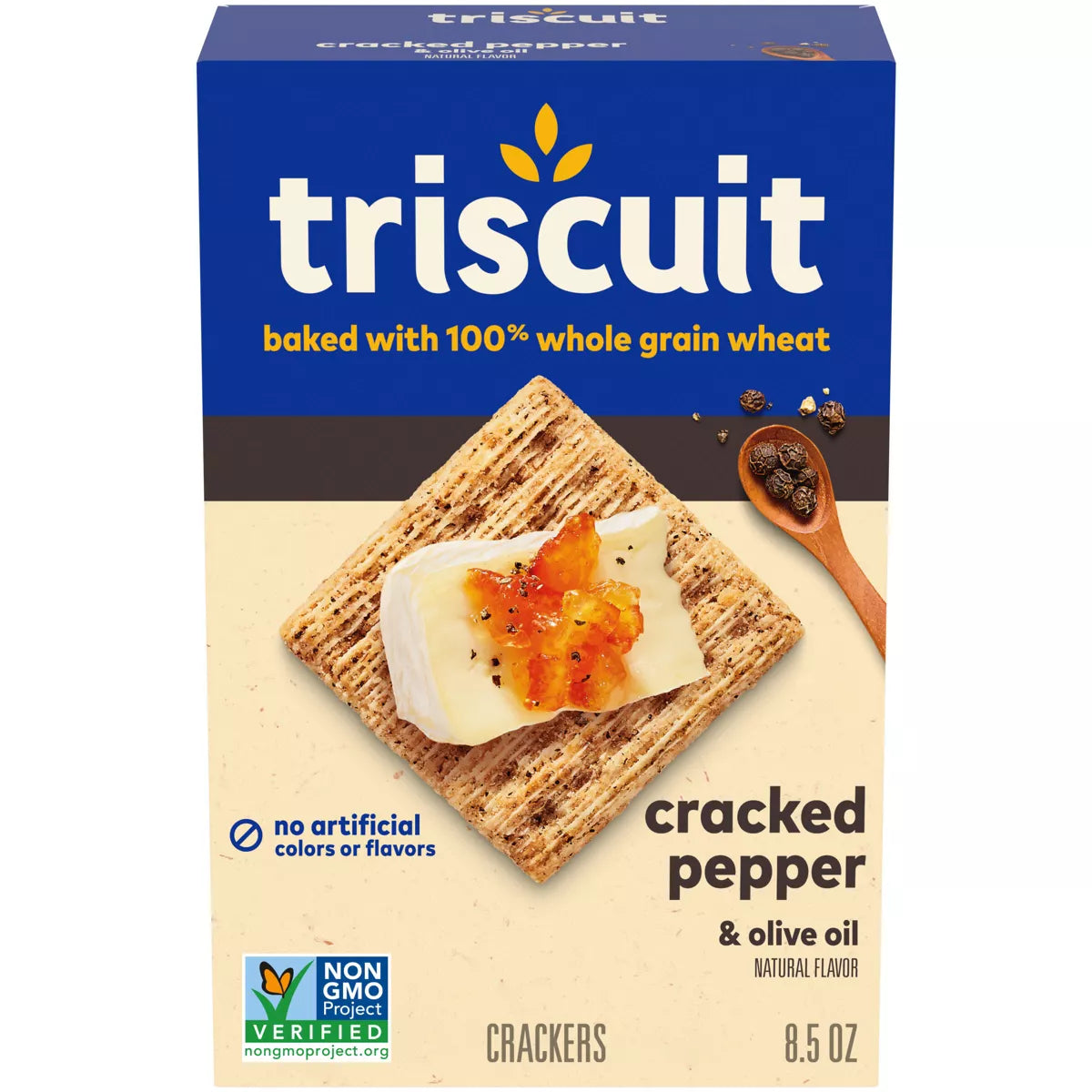Triscuit Cracked Pepper & Olive oil (8 oz) - Papaya Express