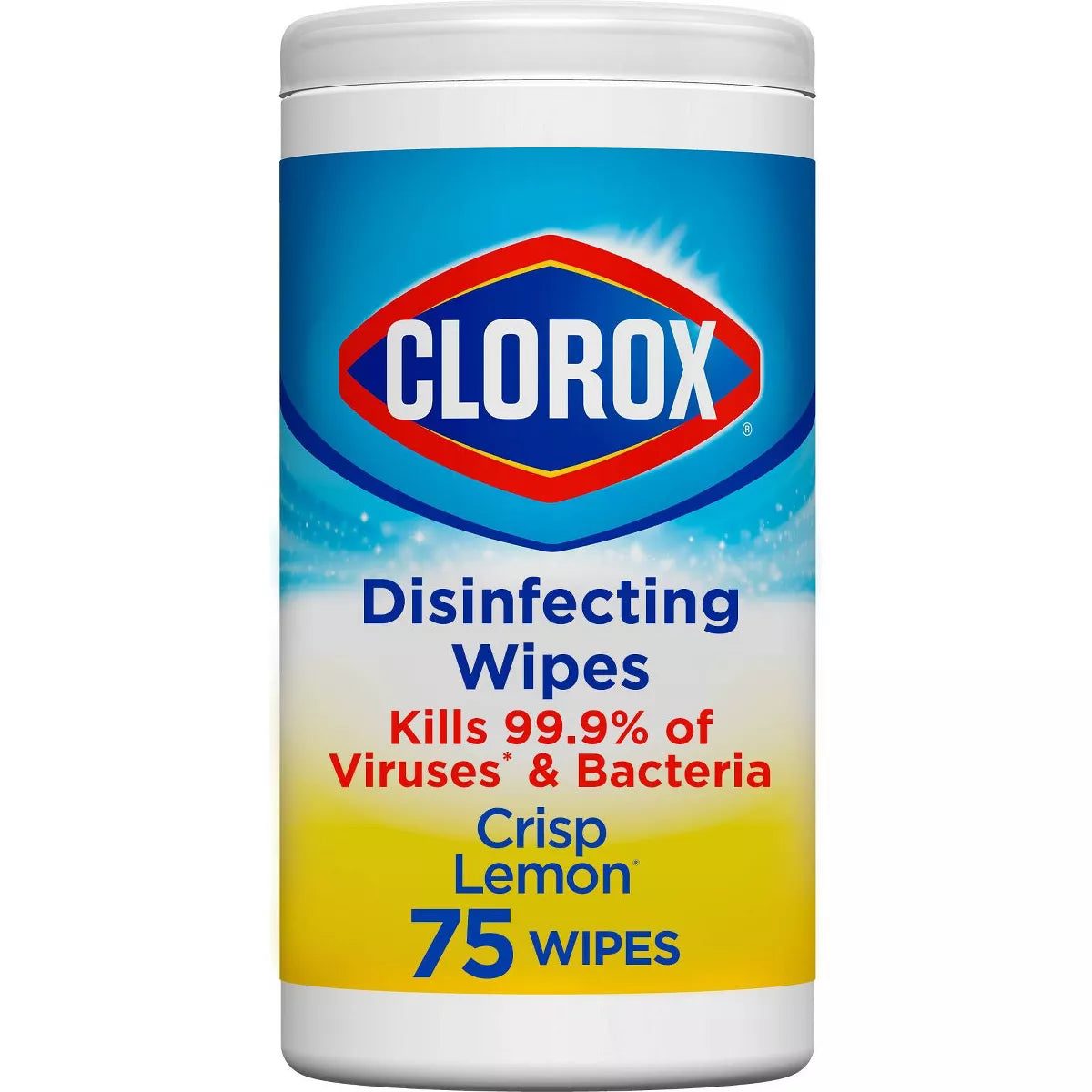 Clorox Disinfecting Wipes Lemon Scent (75 CT) - Papaya Express
