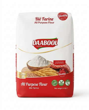DAABOUL ALL PURPOSE FLOUR (4KG) - Papaya Express