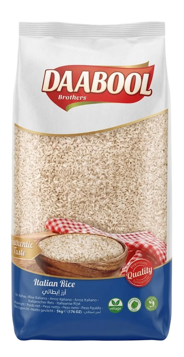 DAABOOL ITALIAN RICE (5KG) - Papaya Express