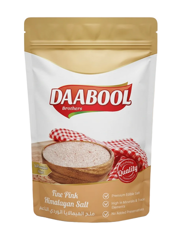 DAABOUL FINE PINK HIMALAYAN SALT (500G) - Papaya Express