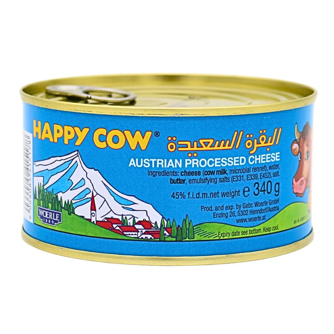 Happy Cow Cheddar Cheese (340g) - Papaya Express