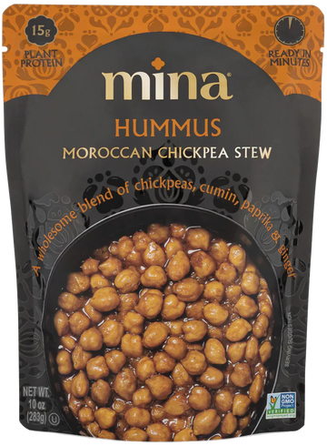 Mina Hummus Moroccan Chickpeas (10 oz) - Papaya Express