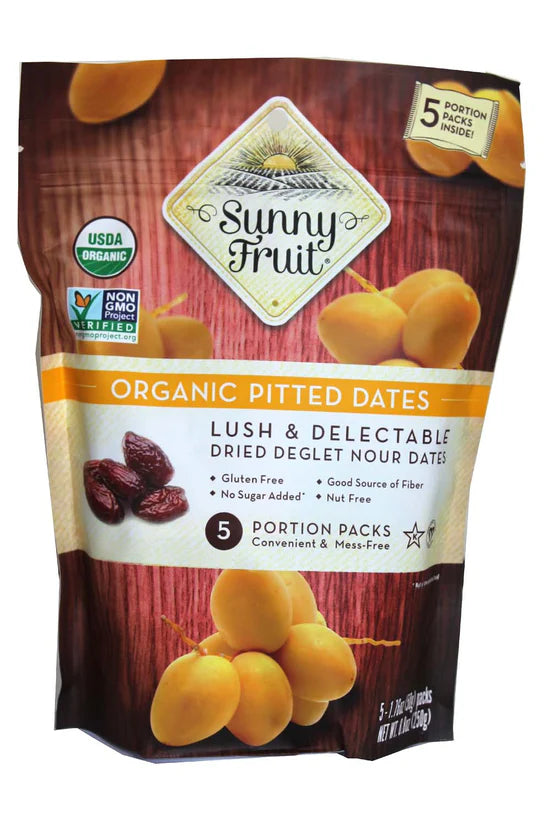 Sunny Fruit Organic Pitted Dates (250g)