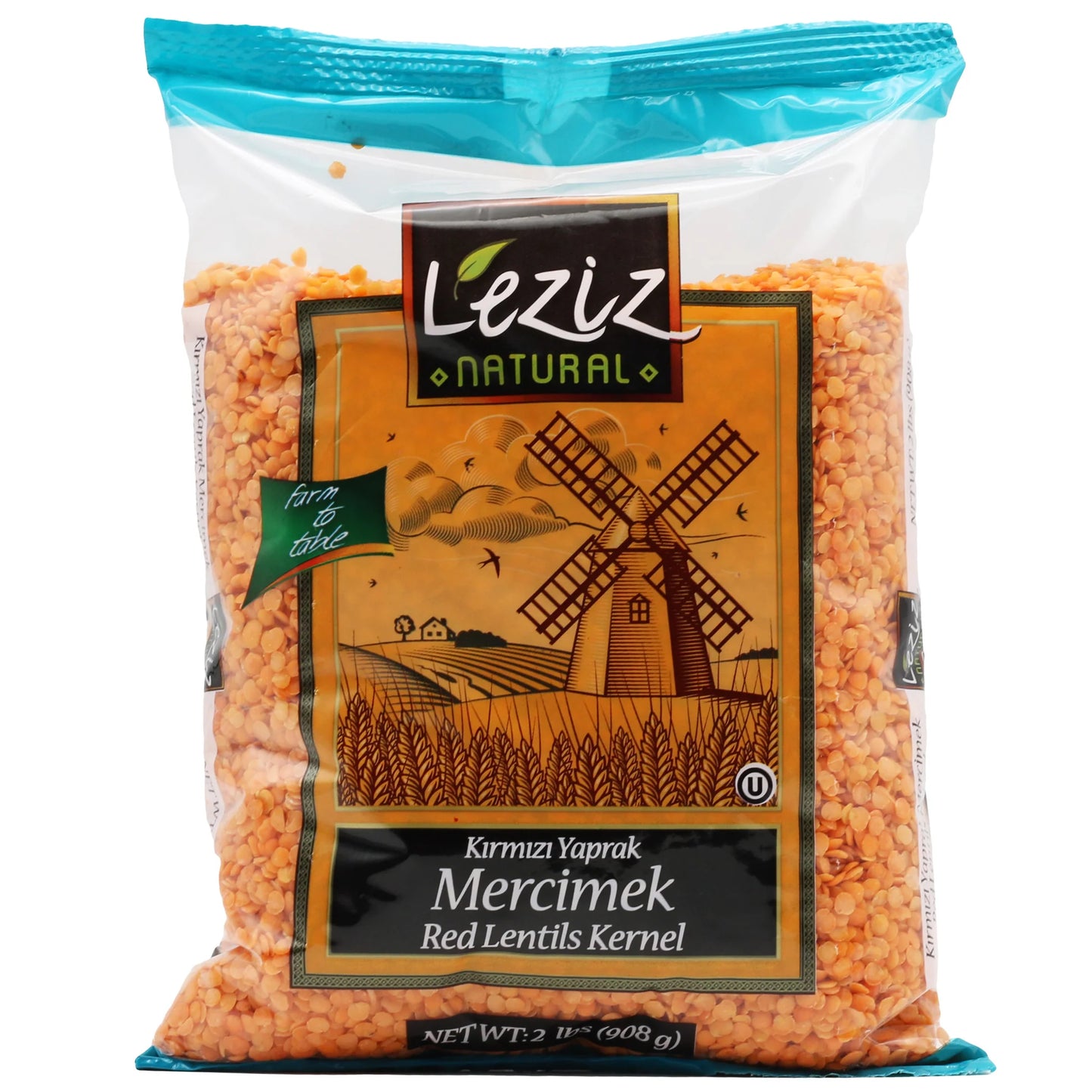 Leziz Red lentils (2LB) - Papaya Express