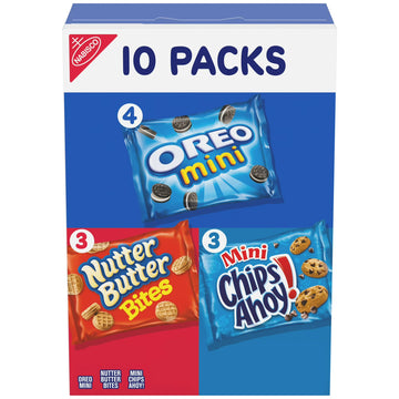 Nabisco Cookie Variety Pack 10 Snack Packs (1 lb.) - Papaya Express