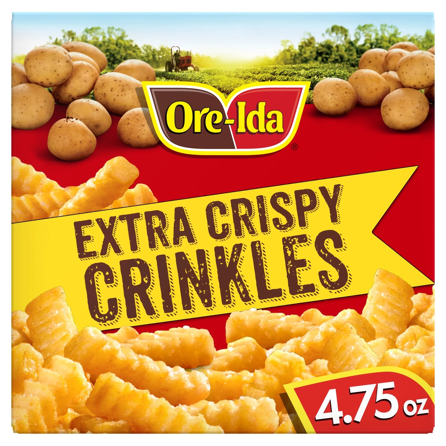 Ore-ida Fries Extra Crispy Crinkles 4.75 OZ
