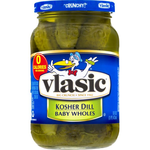 Vlasic Kosher Dill Baby Whole (473 ml)