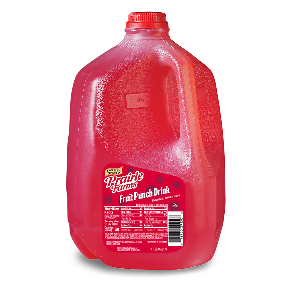 Prairie Farms Fruit Punch Drink (1 Gal) - Papaya Express
