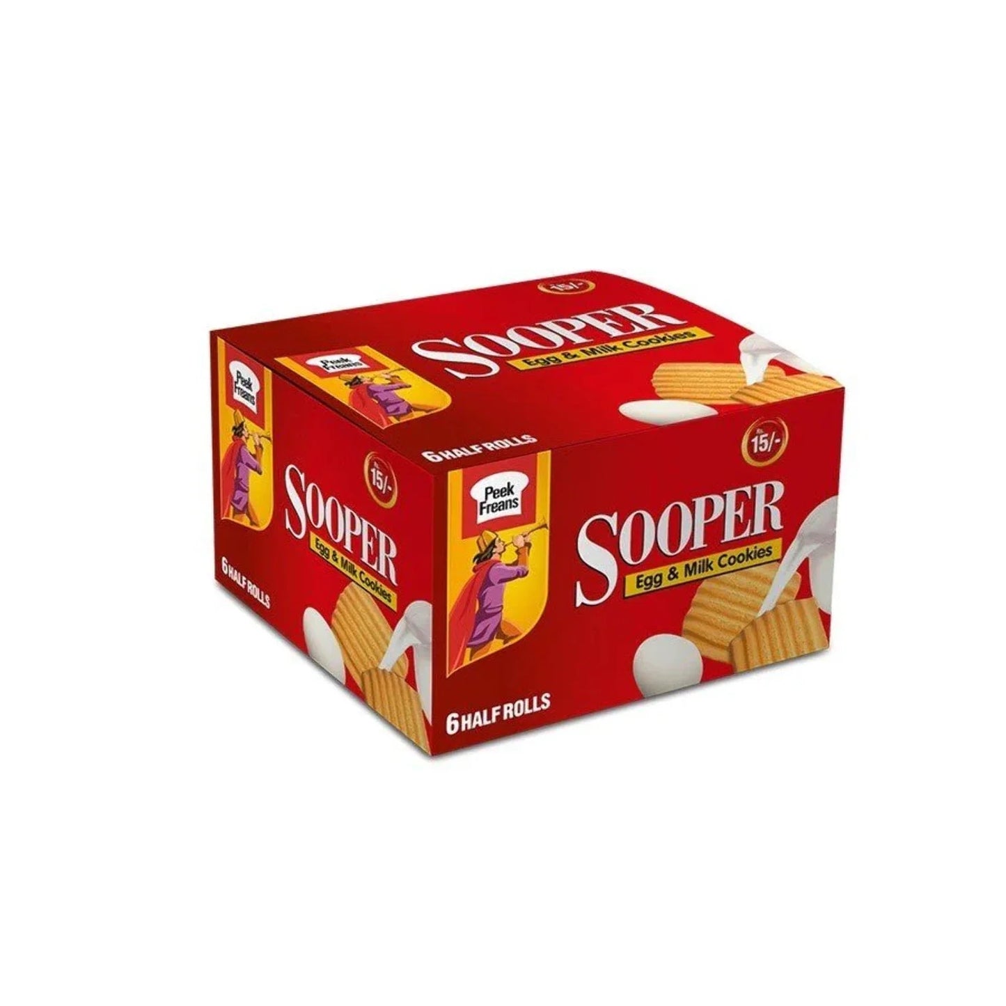 Sooper Cookies 6 Half Rolls (396 g) - Papaya Express