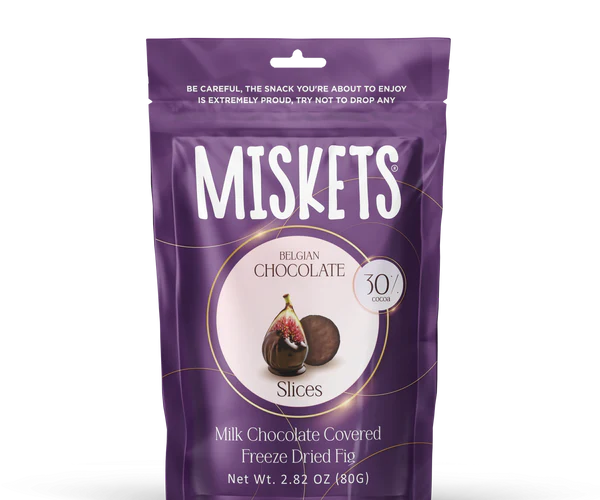 Miskets Milk Chocolate Coated Freeze Dried Figs (80g) - Papaya Express