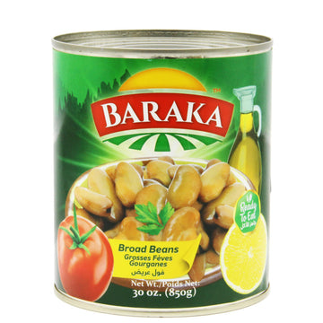 Baraka Broad Beans (30 oz) - Papaya Express