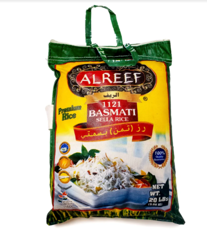 Al Reef Basmati Rice (20LB) - Papaya Express