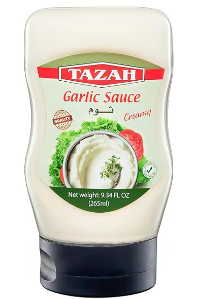 Tazah Garlic sauce (265ml) - Papaya Express