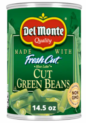 del monte cut green beans (14.5 oz) - Papaya Express