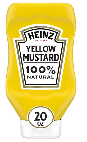 Heinz Yellow mustard (20 oz) - Papaya Express