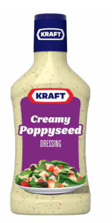 Kraft Creamy Poppyseed Salad Dressing (16oz) - Papaya Express
