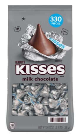 Hershey's Milk Chocolate Kisses (3 LB) - Papaya Express