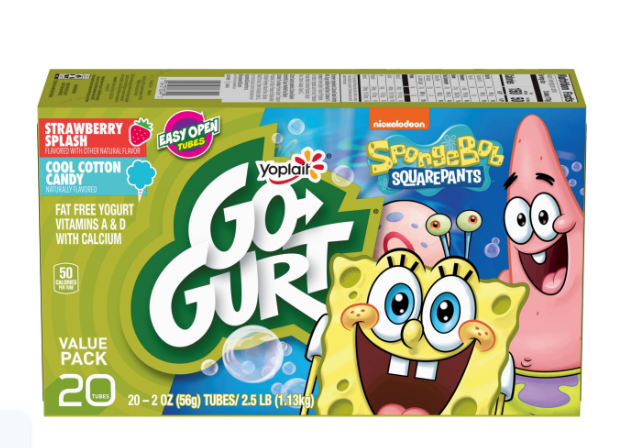 Yoplait GoGurt 20 Tubes