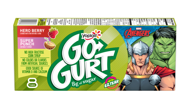 Yoplait GoGurt 8 Tubes