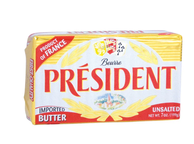 President Unsalted Butter (7oz) - Papaya Express
