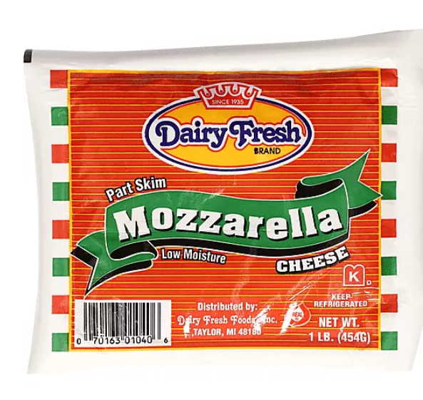 Dairy Fresh Mozzarella Cheese (1LB) - Papaya Express