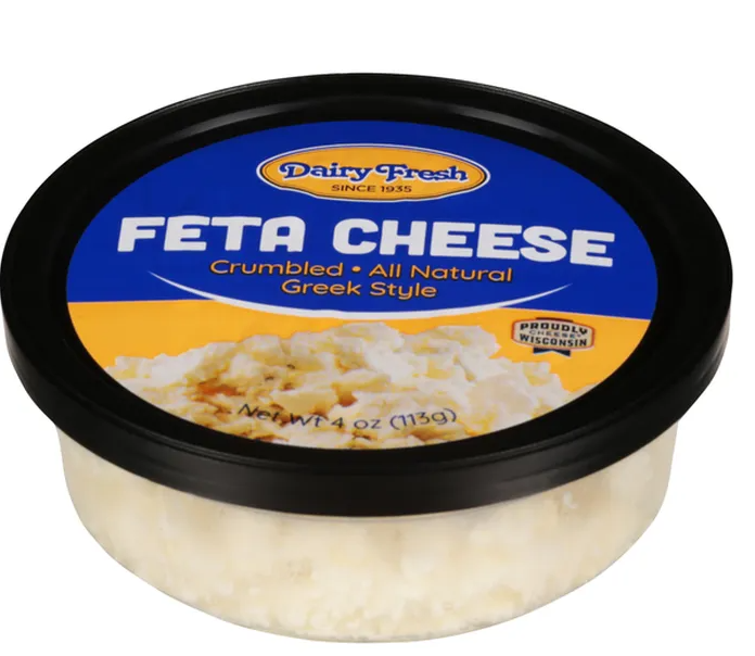 Dairy Fresh Feta Cheese (4oz) - Papaya Express