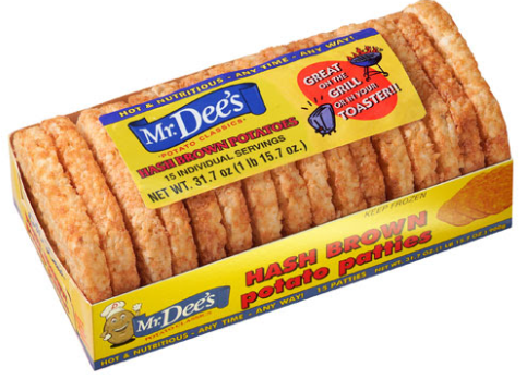 Mr. Dee's Hash Brown Patties (13pc) - Papaya Express