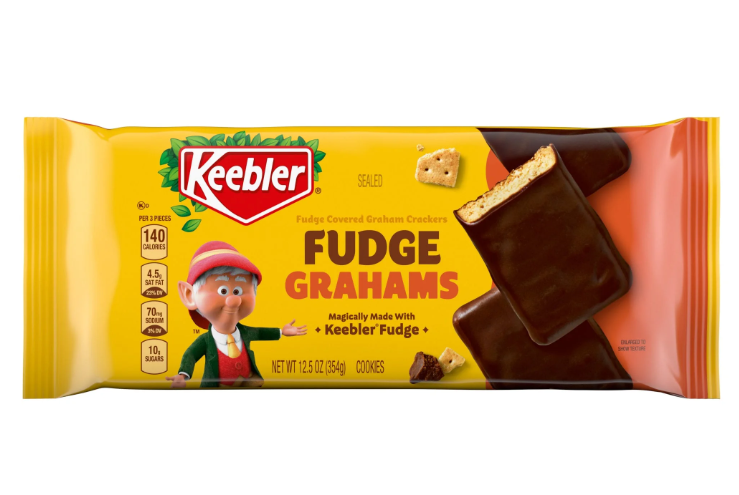 Keebler Fudge Grahams Cookies, 12.5 oz - Papaya Express