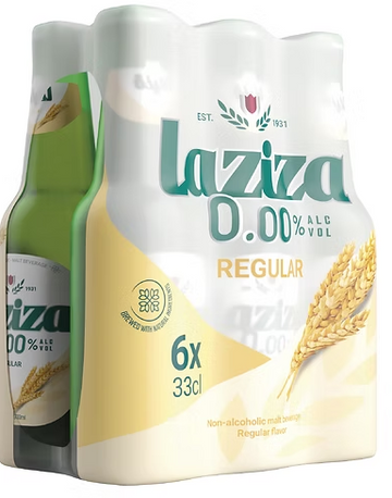 Laziza Non-Alcoholic Drink-Regular (6 PACK) - Papaya Express