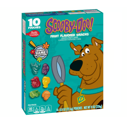 Scooby-Doo Gluten Free Fruit Flavored Snacks (10 ct) - Papaya Express