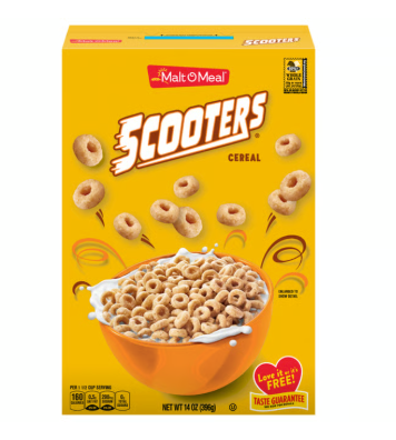 Malt O Meal Scooters Cereal (14 oz) - Papaya Express