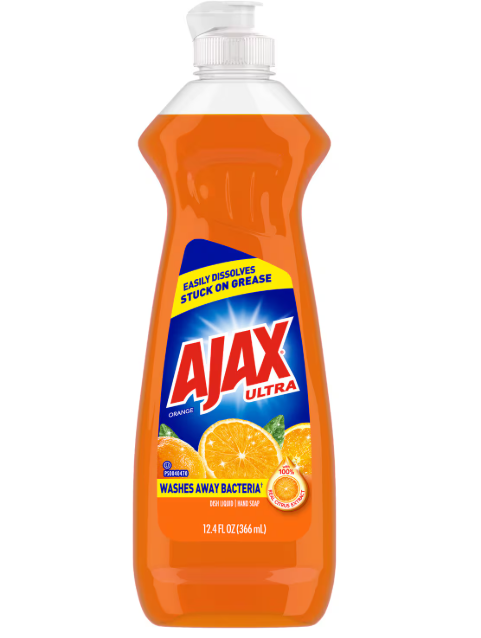 Ajax Ultra Super Degreaser Liquid Dish Soap Orange (12.4 oz) - Papaya Express