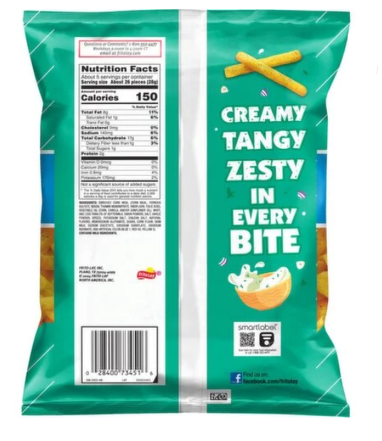 Chester's Fries Ranch (5.25 oz) - Papaya Express
